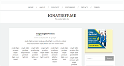 Desktop Screenshot of ignatieff.me